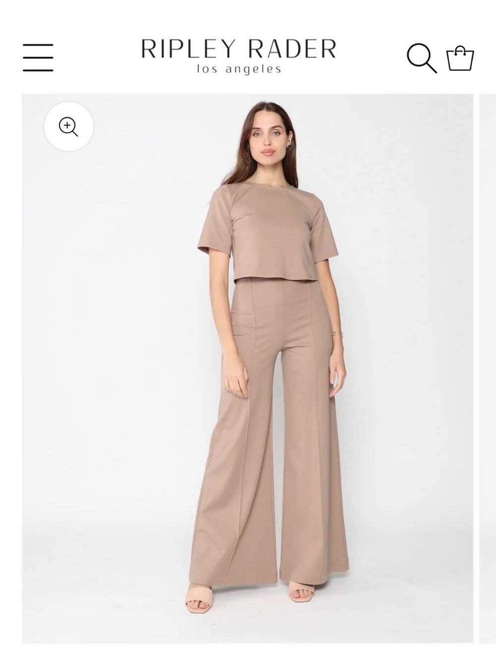 Ripley Rader Taupe Wide-leg set